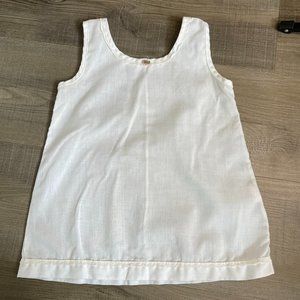 Her Majesty Vintage White Slip Dress Size 4